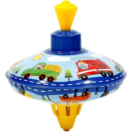 Gyro leksaker metall roterande leksaker för barn traditionella interaktiva spel pedagogiska leksaker, bilar