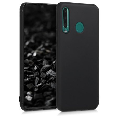 Coque - kwmobile - Huawei P30 Lite - Silikon - Mjuk - Matt svart