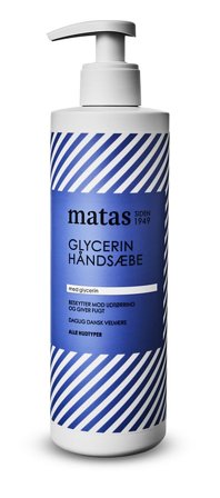 3 for 2 - Matas Striber Glycerin Håndsæbe 400 ml, Skincare, Håndpleje, Håndsæbe