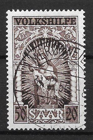 Saar 1949 - AFA 283 - Stemplet