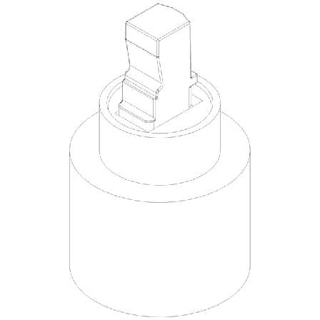 Damixa 2362300 Keramikinsats Ny Merkur, Osier, Clover, Badrum