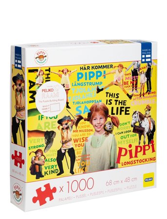 Martinex Pippi 1000 Pussel Live Action - Multi/patterned - ONE SIZE