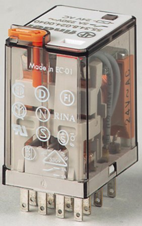 Finder F553282300040 Relé 230V AC, Elfordeling & strømforsyning