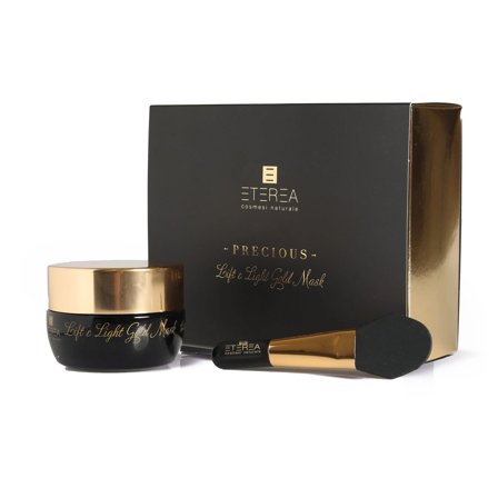 Eterea Cosmesi Naturale Precious Lift & Light Gold Mask + Tool 50ml - Maschera Anti-età viso