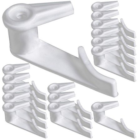 100 kpl Kattovalaisimen pidike LED-valaisimen pidike Muovinen kiinnityssolki Lampun osa