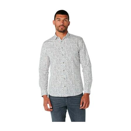 No Excess Casual Shirts , Wit , Heren , Maat: S