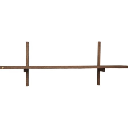 Andersen A Light Shelf hylla 90 x 21 x 35 cm, smoked | KitchenOne