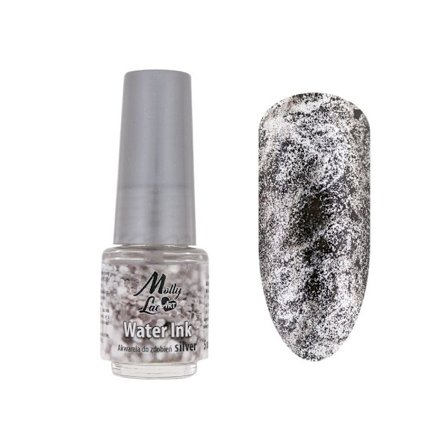 Molly Lac - Water Ink - Akvarell - 5ml - Silver