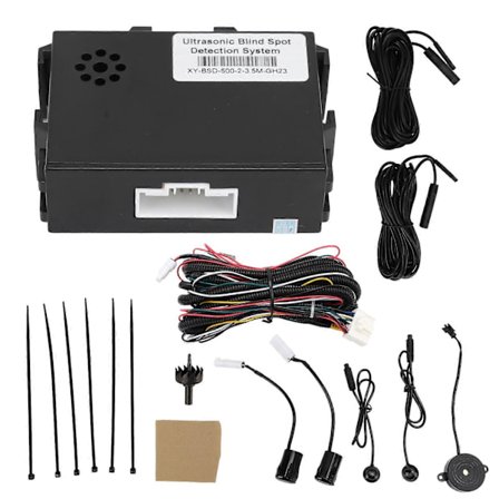 Bil Blindvinkel Overvågningssystem BSD Afstandsassistent Vognbane Skift Advarsel Bakkamera Radar Kørehjælp Sensor