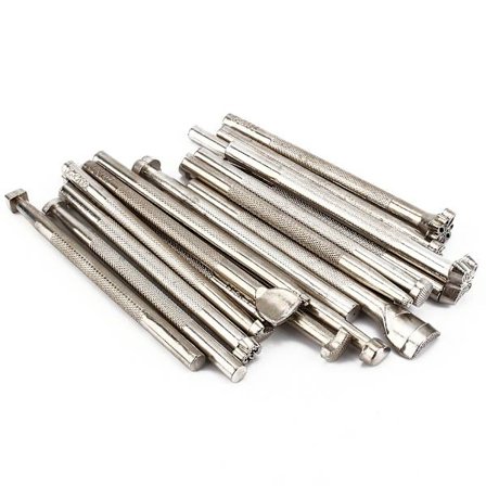 20 stk./sæt Metal Læder Håndværk Værktøjer Læder Arbejde Sadel Fremstilling Udskårne Værktøjer Craftool Læder