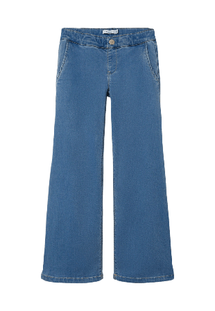 Name It Trouser Nkfsalli Wide Jeans 8293 Byxor Dam Blå 140