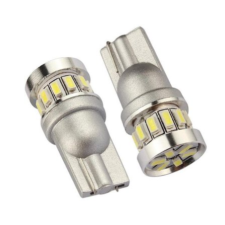4X T10 Canbus W5W 18 kpl 3014 LED - Vit
