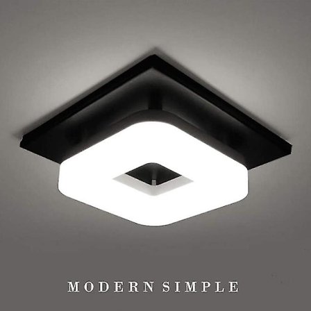 Firkantet Led Hallway Loftslys Kreativ Minimalistisk Porch Light Gang Entre Hall Light