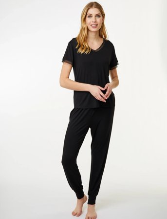 CCDK Copenhagen Johanne Pajamas Pants - Black - XXL