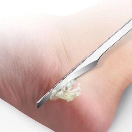 Fotvårdsverktyg för ta bort död hud / Fotkniv / Hälkniv