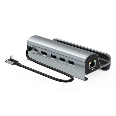 Dock til Steam-Deck 5Gbps Højhastigheds Transmission USB Splitter til Notebook Computer