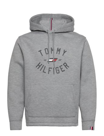 Varsity Graphic Hoody Hettegenser Genser Grå Tommy Hilfiger