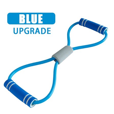 Träningselastiskt band Yoga Motståndsband Fitness Träningsavdragare 8 Shape Chest Expander Hemgym Fitness