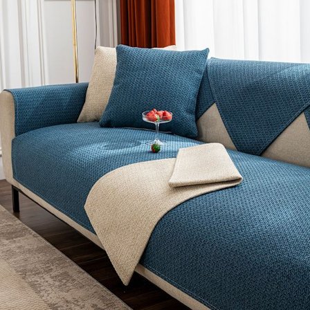 Sofabetræk Sofabeskyttelse Skridsikkert Vintage Design Sofabeskyttelse, Hunde Kat Kaste Hundetæppe Hjørnesofa Beskyttelsesbetræk