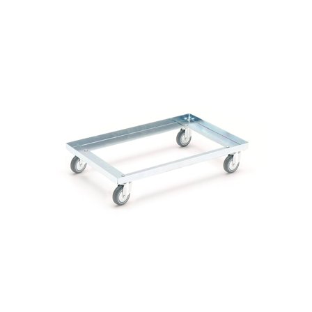 Box dolly, 600x400mm, 4 castors