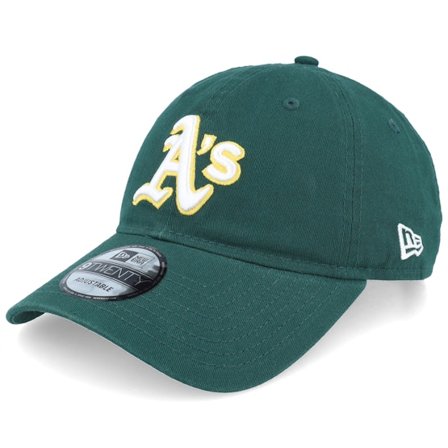 New Era - MLB - Green - unconstructed - Cap - Oakland Athletics MLB Core Classic 9TWENTY Dark Green Dad Cap - Hatstore