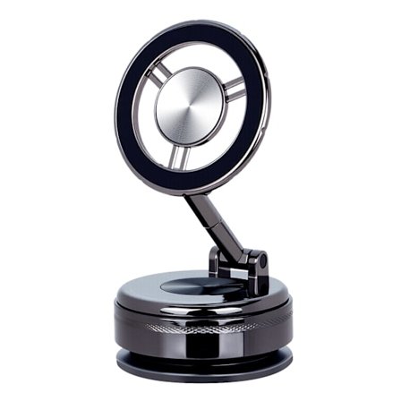 Bilholder, magnetisk holder, vakuumholder, navigasjonsholder (svart)
