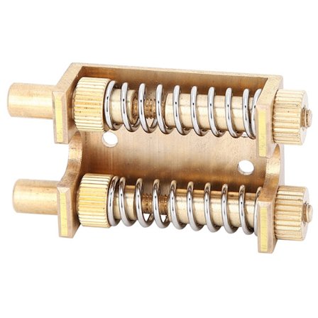 Tremolo Bridge System Fjäderstabilisator Dubbel Mässingsstång Enhet för ST Elgitarr