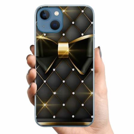 Apple Iphone 13 Tpu Mobilskal Gyllene Rosett