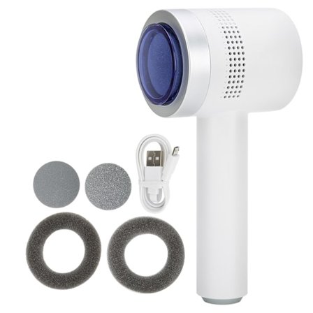 USB-oppladbart fotpleieverktøy Automatisk fjerning av hard hud og døde hudceller Justerbar fotfil
