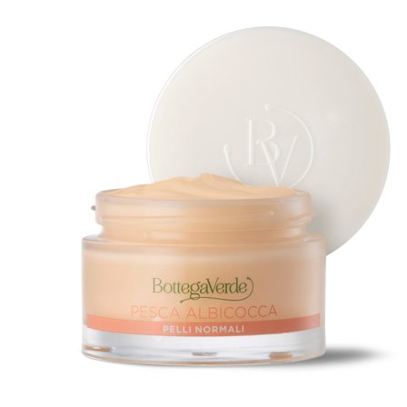 BOTTEGA VERDE Estratti di bellezza Crema Fresca Idratante - Pesca E Albicocca 50ml - Crema viso giorno idratante