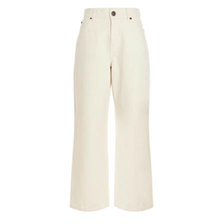 Max Mara Weekend Jeans beige, Dam, Dam, Storlek: M