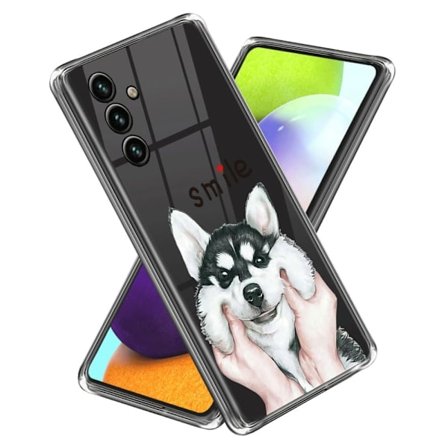 Deco Samsung Galaxy A54 Suojakotelo - Smile Husky