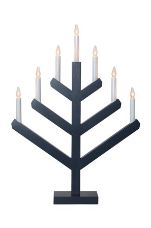 Jotex - VINGA el-lysestake Grafittgrå - Kjøp Adventsstaker hos Jotex