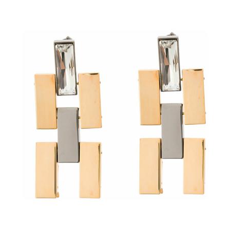 Alberta Ferretti Earrings Gul, Dame Øreringe, Størrelse: ONE Size