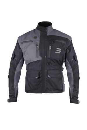 Endurojacke Shot Racetech Schwarz/Grau L