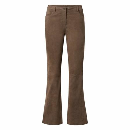 Depeche Leather Bukser Brun, Dame