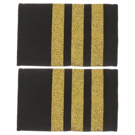 1 Par Skulder Epaulet Pilotuniform Epaulet Uniform Dekoration Mand Epaulet