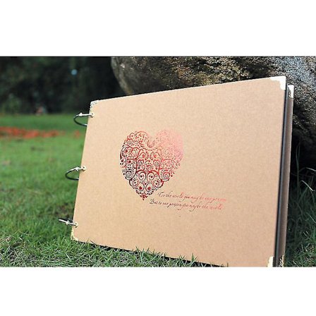 Scrapbook-valokuva-albumit Diy Retro Häävieraskirja Täytettävä Matkamuistokirja Scrap Book