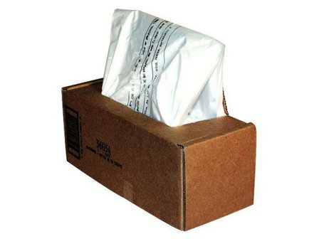 Fellowes Påse Dokumentf. 53-75L 50/fp - Lyreco - Kontorsmaskiner - Dokumentförstörare - Säckar och påsar