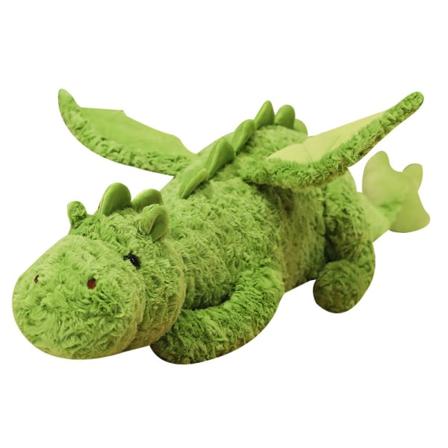 Söt dinosaurie med vingar fyllda docka barngåvor Green 70cm