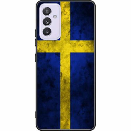 Samsung Galaxy A82 5g Svart Skal Sverige Flagga