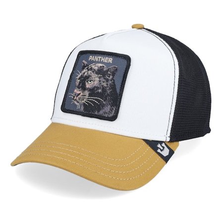 Goorin Bros. - Hvid trucker Kasket - Premium Panther Snow Trucker @ Hatstore