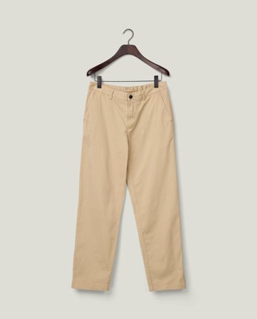 Lexington Klassische Hose aus Baumwoll-Twill, beige