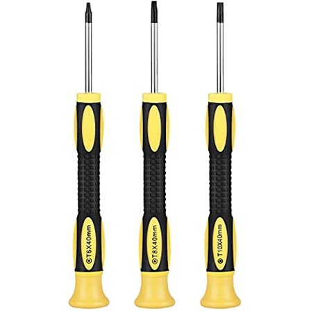 Ruuvimeisselisarja Tarkkuus Turva T6 T8 T10 Torx Ruuvimeisselisarja Yhteensopiva Ps5 Ps4 Ps3 Xbox:n Kanssa