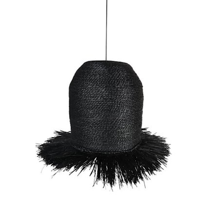 Meriheinä-riippuvalaisin, musta, 40x40x47 cm