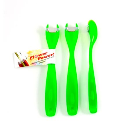 Blomkniv Flower Power Grön