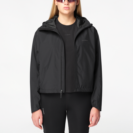 Salomon - veste pour femme Outscape 2l Short Jkt W - Deep Black - XL