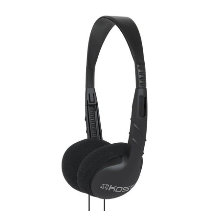 KOSS Hörlur KPH5 On-Ear svart - Lyreco - Datorprodukter - Ljud och bild - Hörlurar - On-Ear