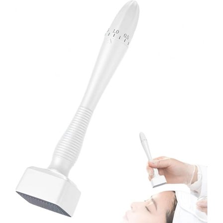 2025 Ny Justerbar Microneedle Derma Stämpel För Ansiktshud Akne Ärr Reparation Och Hårväxt - Microneedling Derma Ro