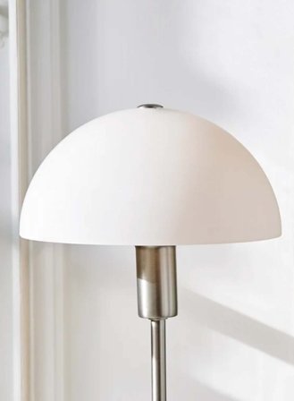 Reserveglass Ellen bordlampe - hvit